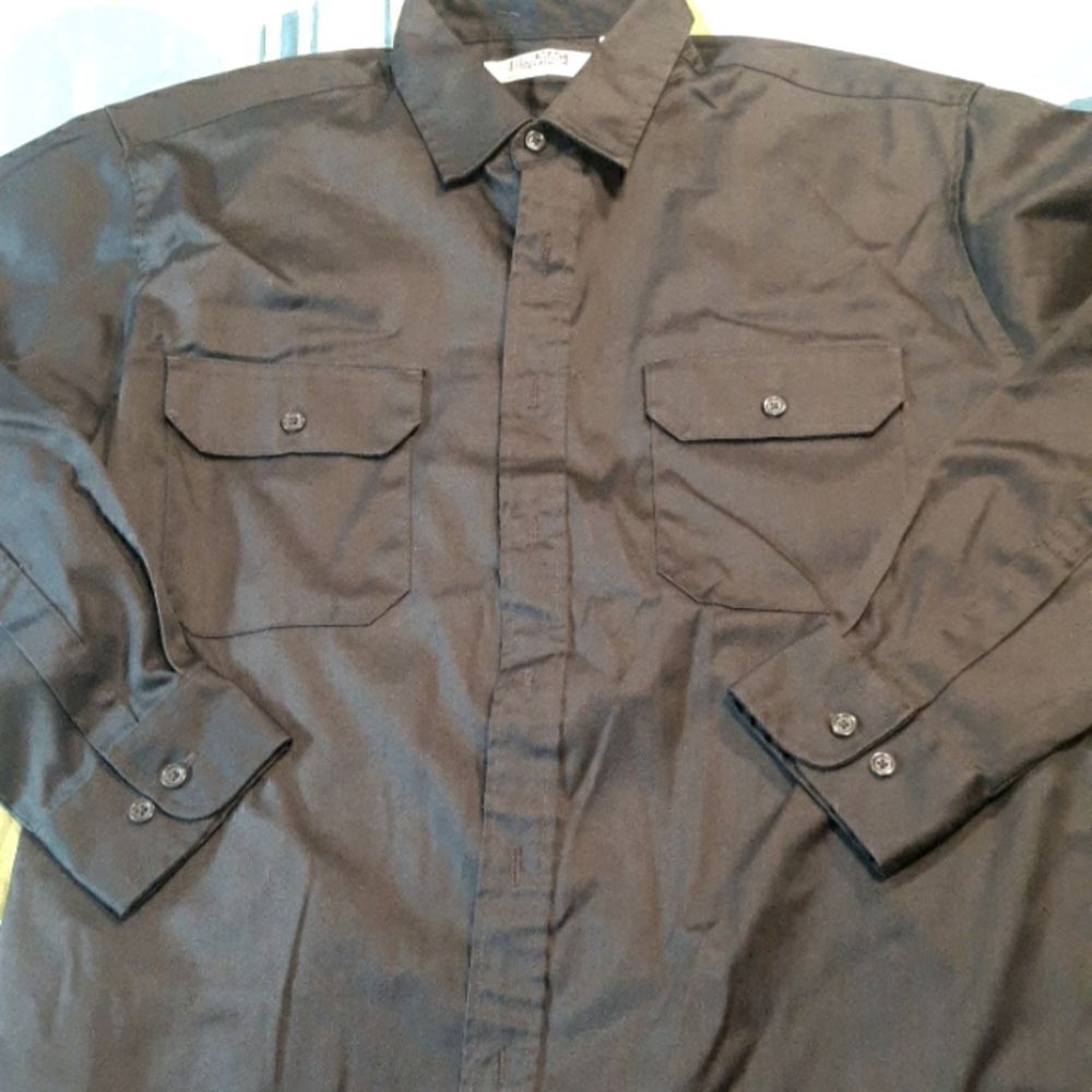 Big Mac, jcpenney,  vintage workshirt . Large, never worn pit to pit is 21 “